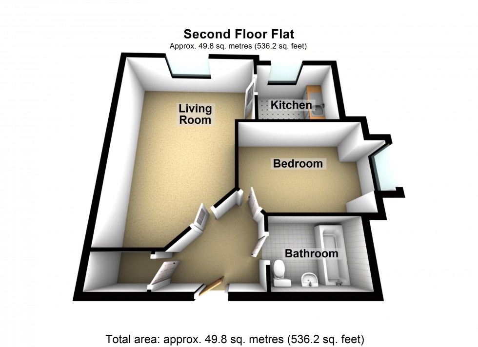 Floorplan for Ashby Road, Tamworth, Staffordshire