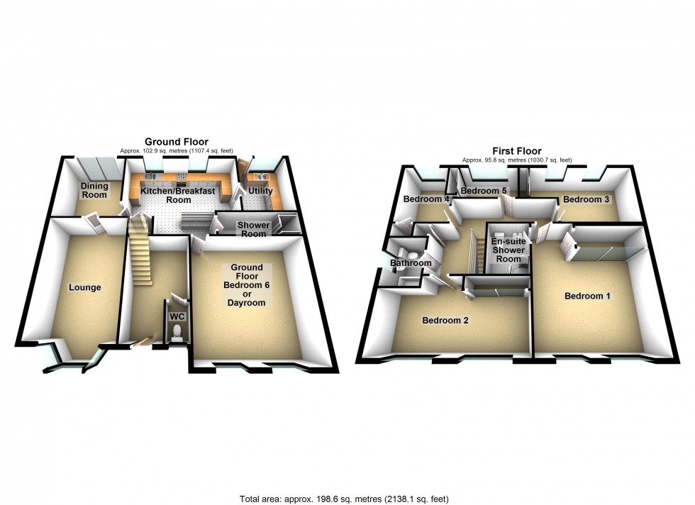 Floorplan for Hockley, Tamworth, Staffordshire