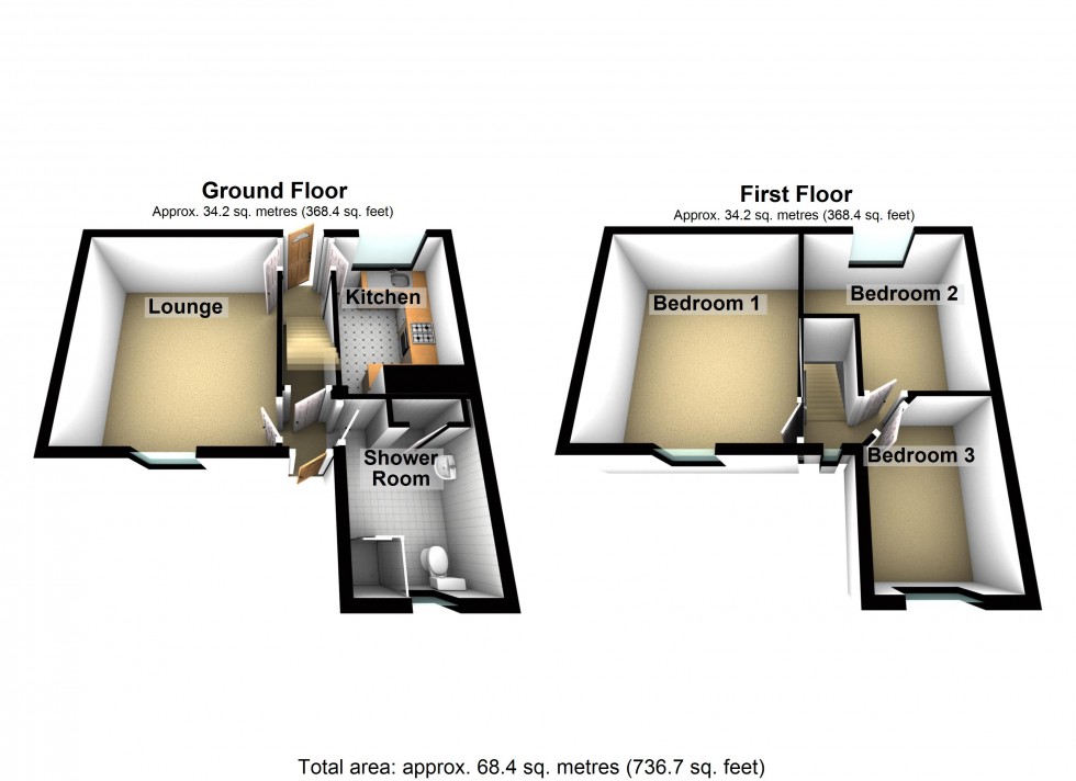 Floorplan for Drayton Bassett, Tamworth, Staffordshire